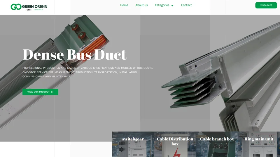 Homepage snapshot at launch