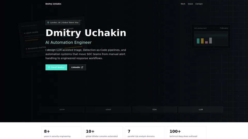 Homepage snapshot at launch