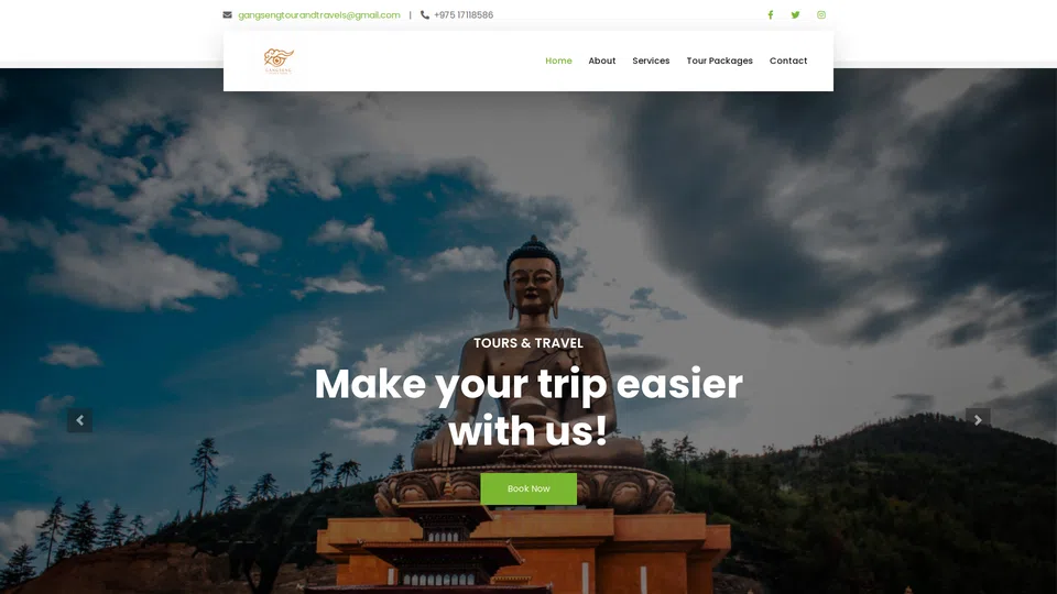 Homepage snapshot at launch