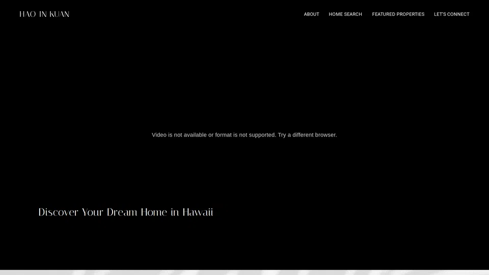 Homepage snapshot at launch