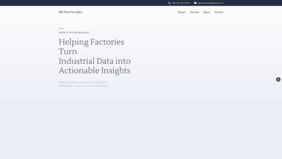 Homepage snapshot at launch