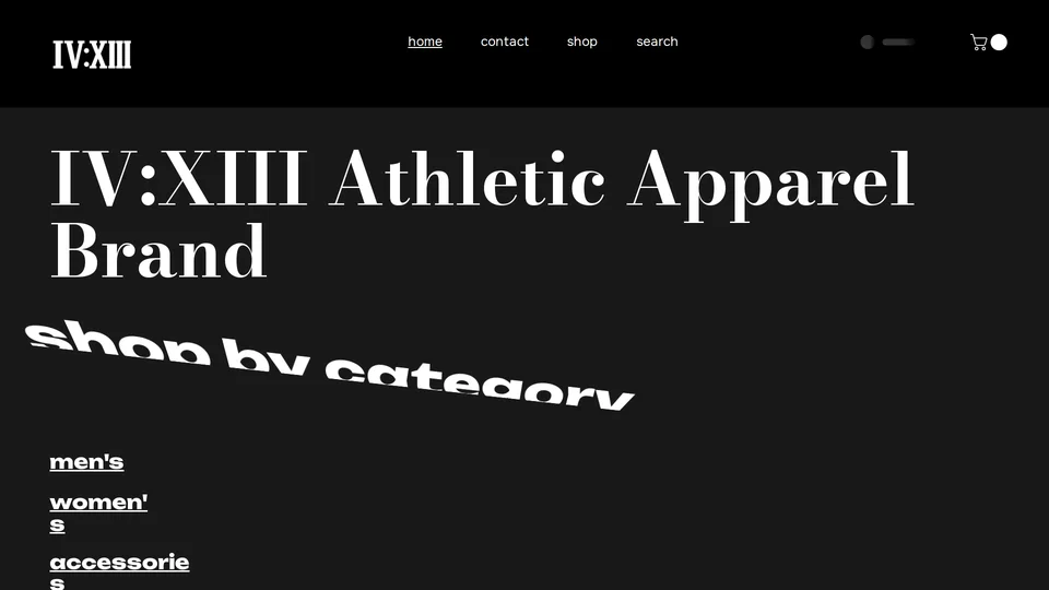 Homepage snapshot at launch