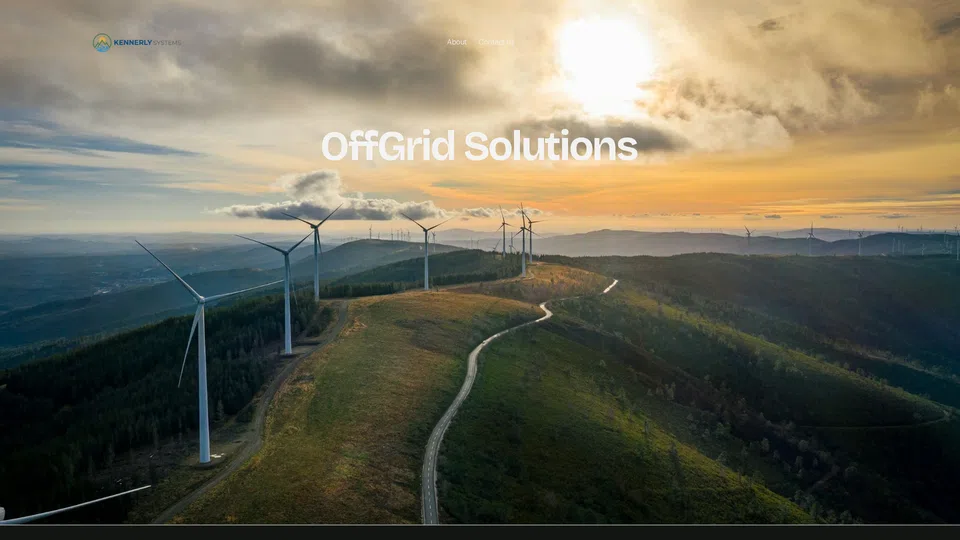 Homepage snapshot at launch