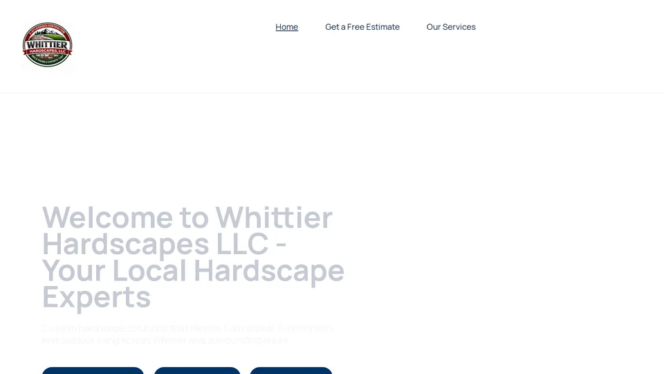 Homepage snapshot at launch