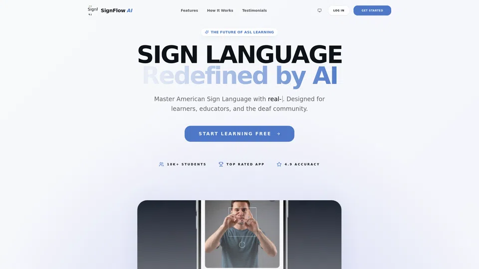 Homepage snapshot at launch