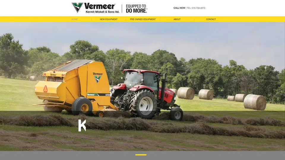 Homepage snapshot at launch