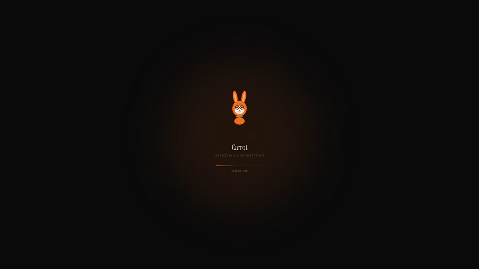 Homepage snapshot at launch