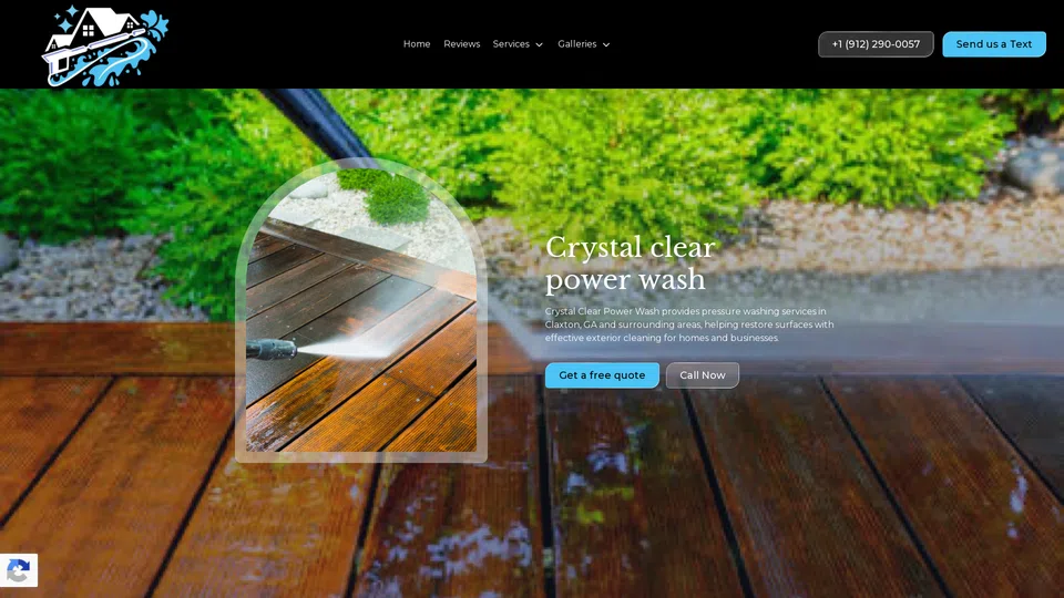 Homepage snapshot at launch