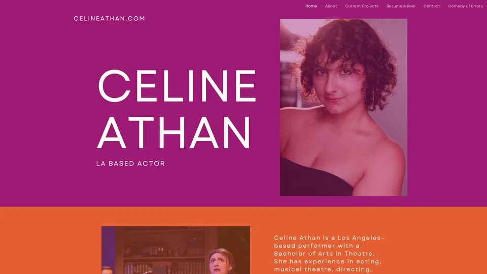 Homepage snapshot at launch