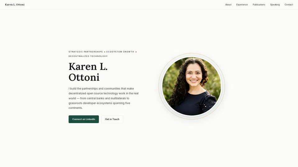 Homepage snapshot at launch