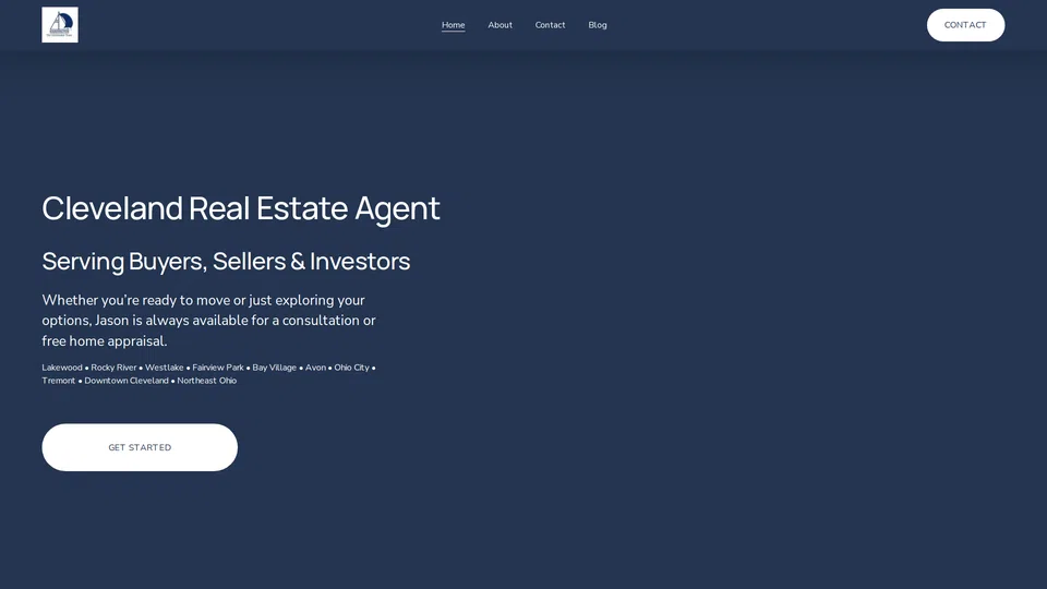 Homepage snapshot at launch