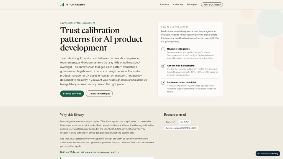 Homepage snapshot at launch