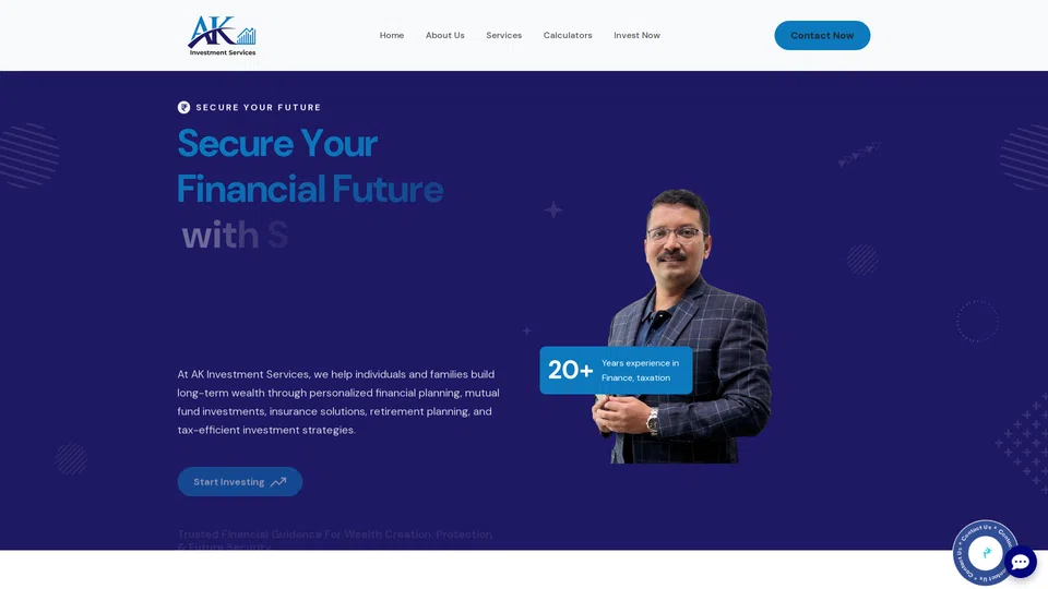 Homepage snapshot at launch