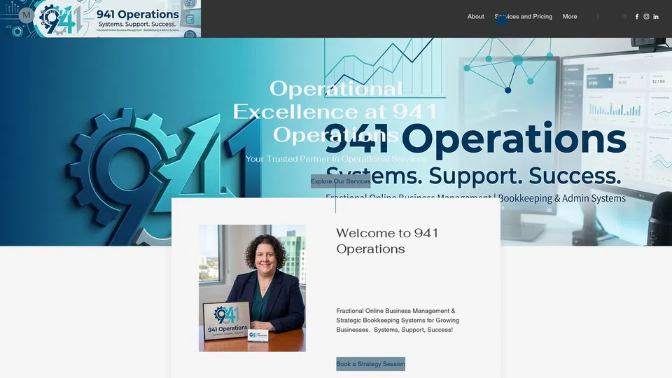 Homepage snapshot at launch