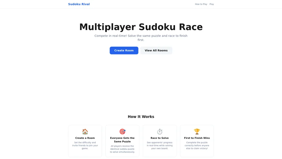 Homepage snapshot at launch