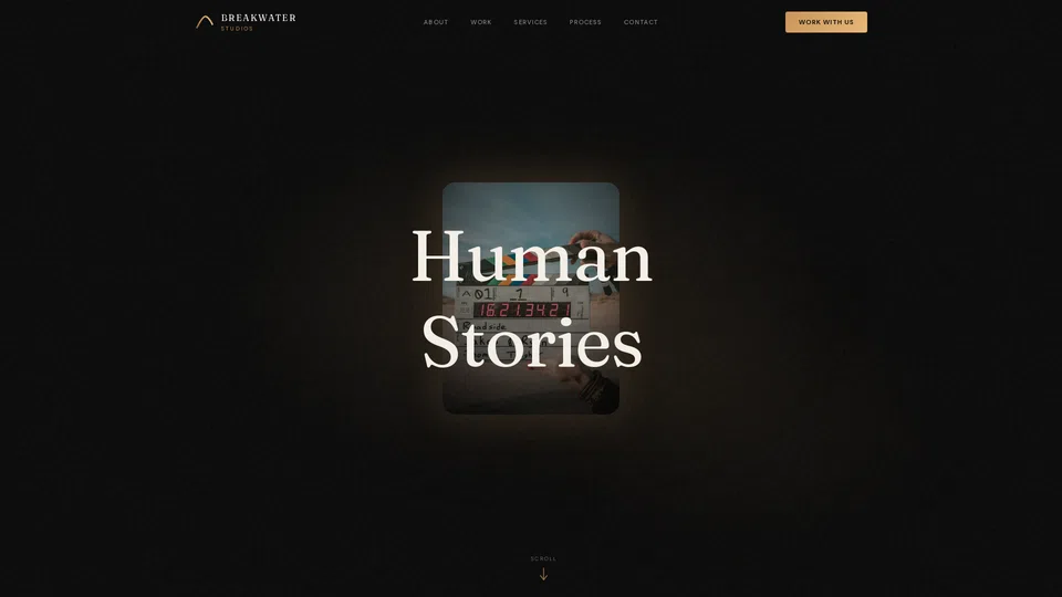 Homepage snapshot at launch