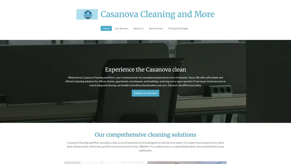 Homepage snapshot at launch