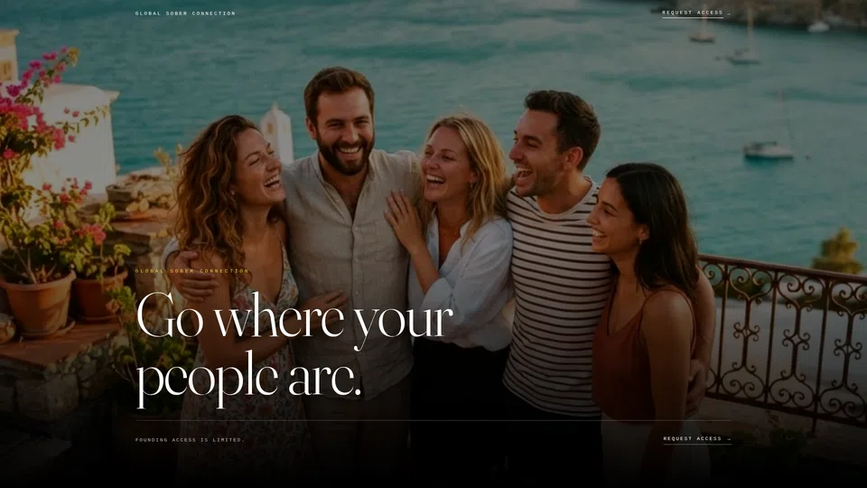 Homepage snapshot at launch