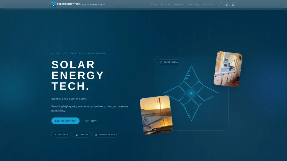 Homepage snapshot at launch