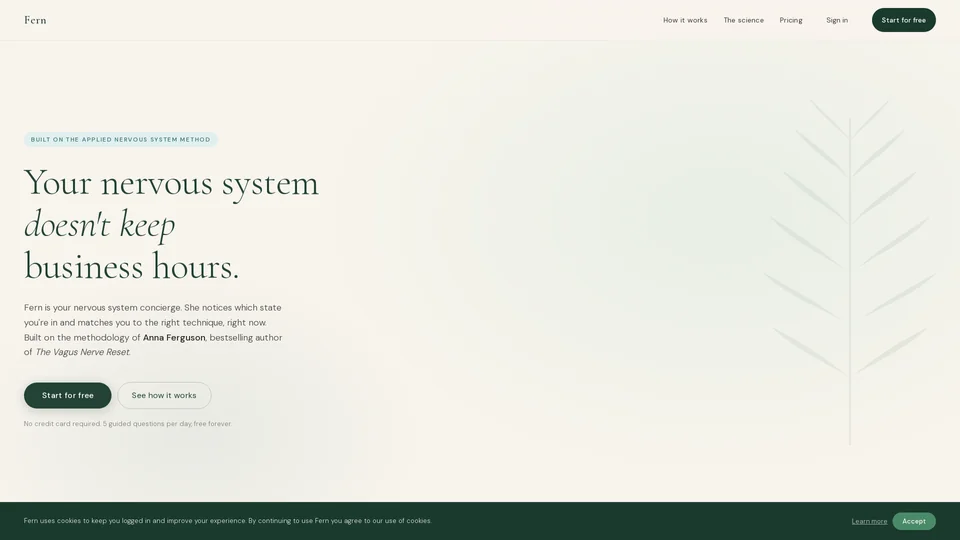 Homepage snapshot at launch