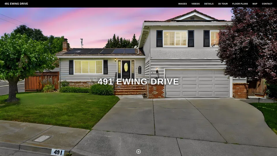 Homepage snapshot at launch