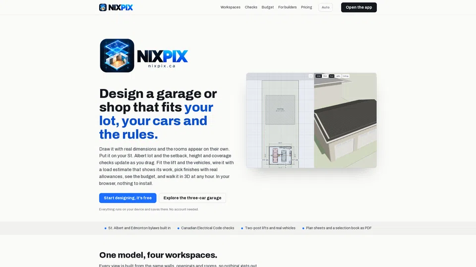 Homepage snapshot at launch