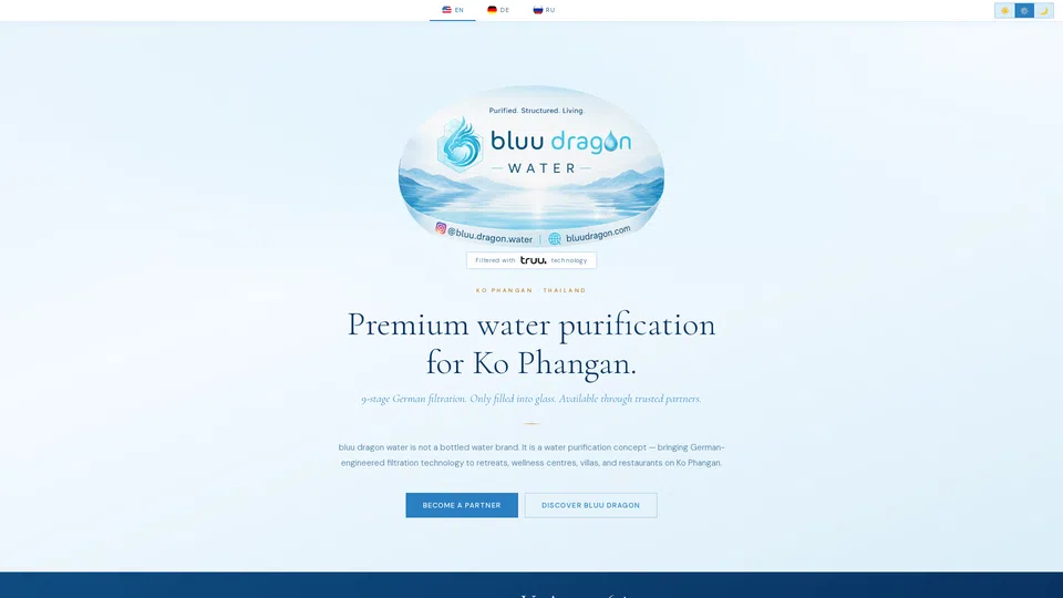 Homepage snapshot at launch