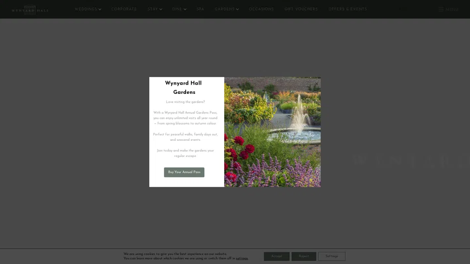 Homepage snapshot at launch