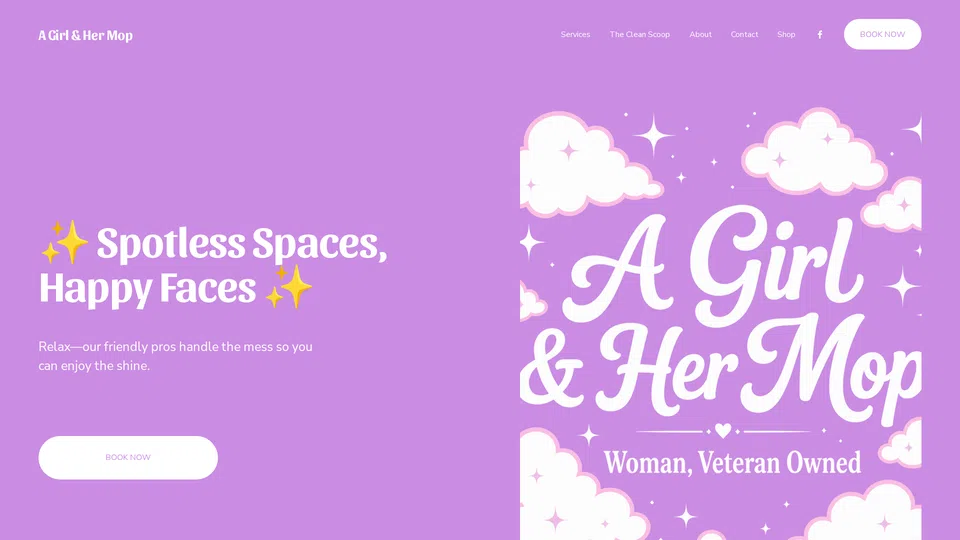 Homepage snapshot at launch