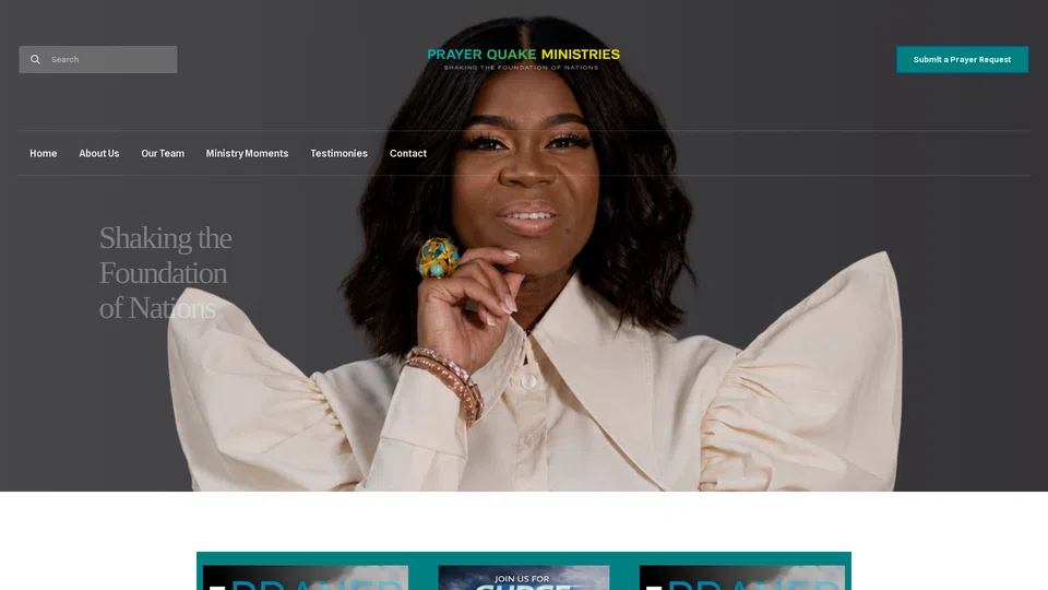 Homepage snapshot at launch