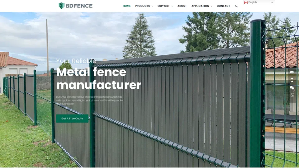Homepage snapshot at launch