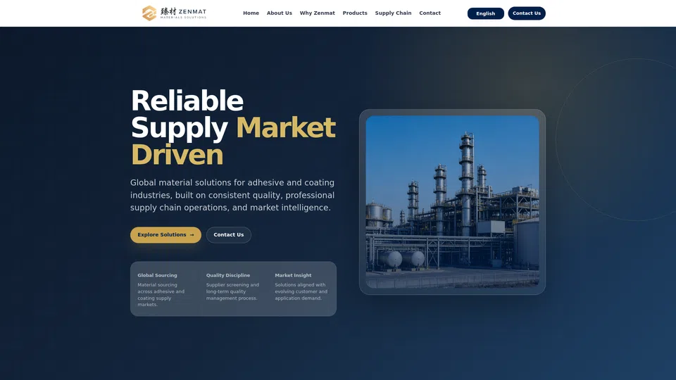 Homepage snapshot at launch