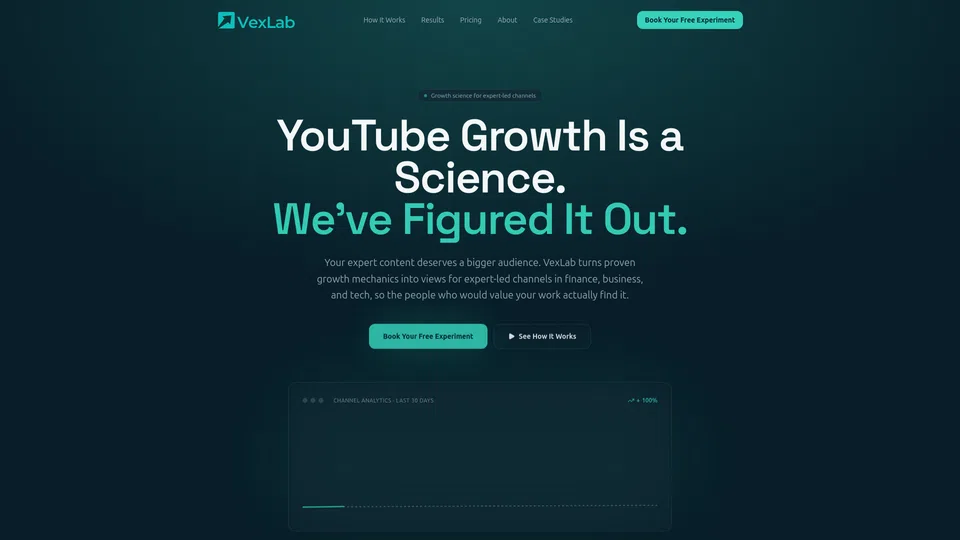 Homepage snapshot at launch