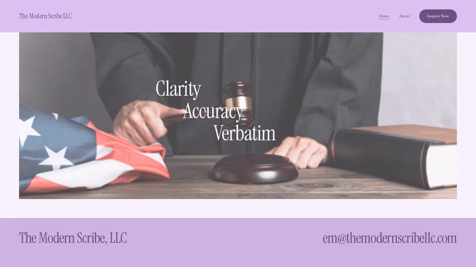 Homepage snapshot at launch