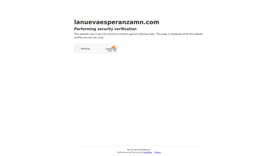 Homepage snapshot at launch