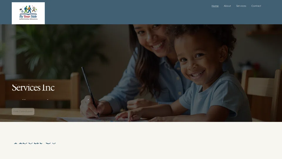 Homepage snapshot at launch