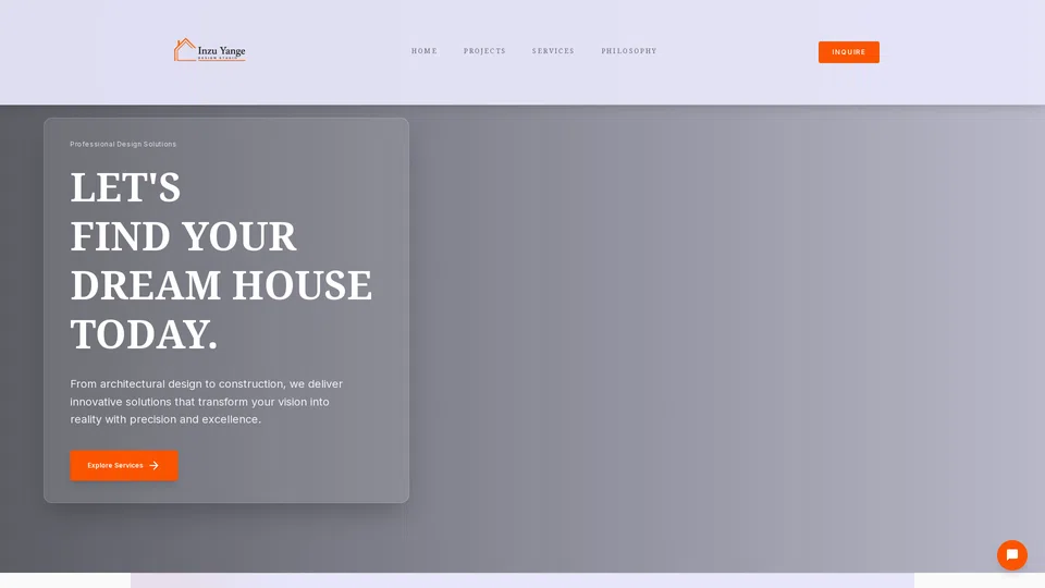 Homepage snapshot at launch