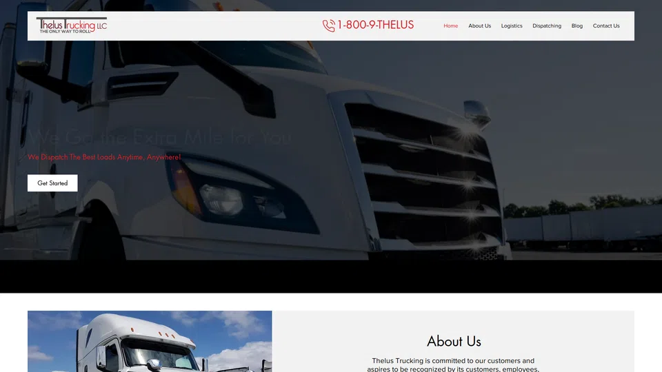 Homepage snapshot at launch