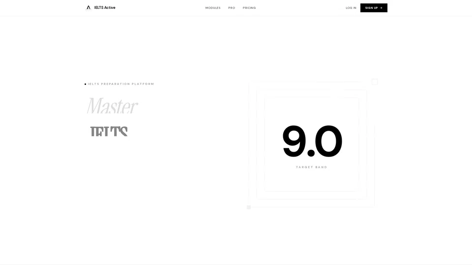 Homepage snapshot at launch