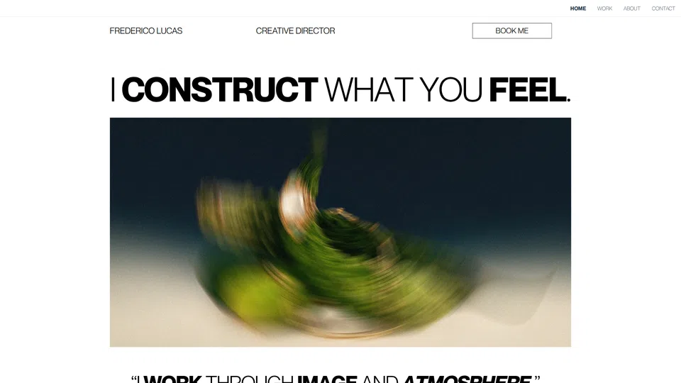Homepage snapshot at launch