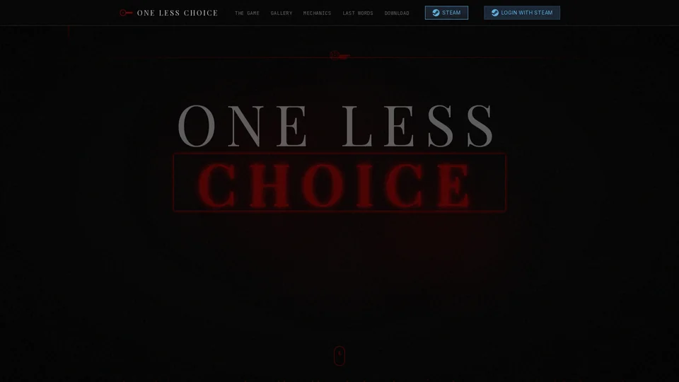 Homepage snapshot at launch