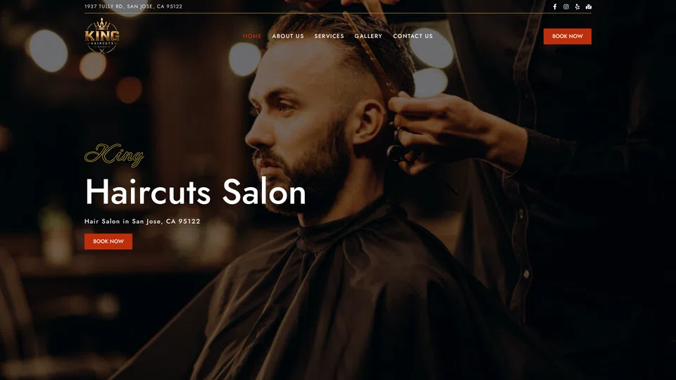 Homepage snapshot at launch