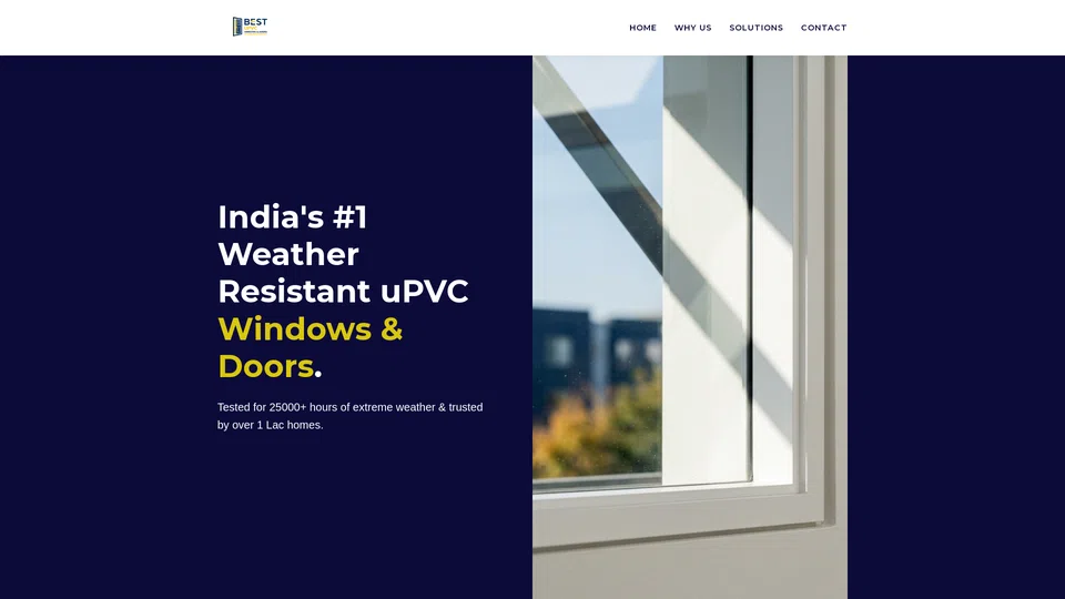 Homepage snapshot at launch