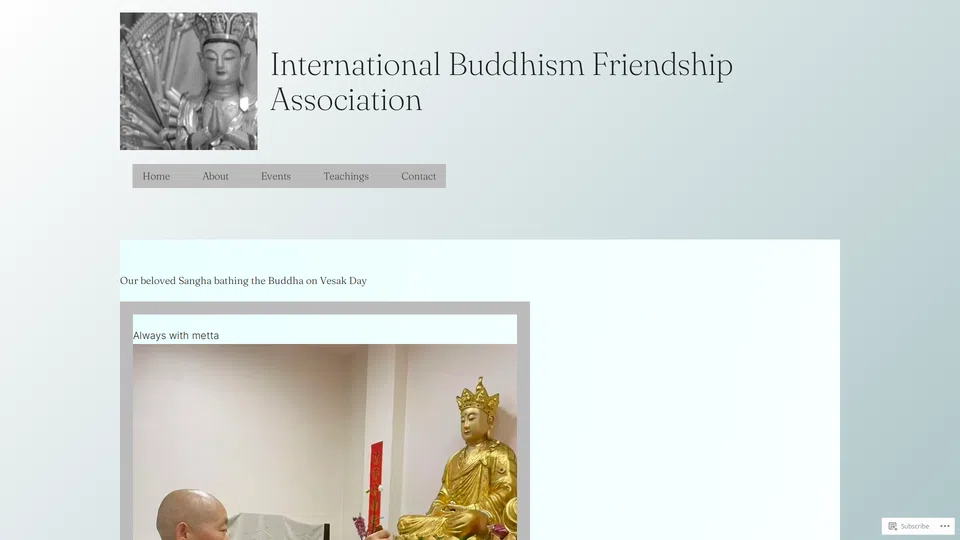 Homepage snapshot at launch
