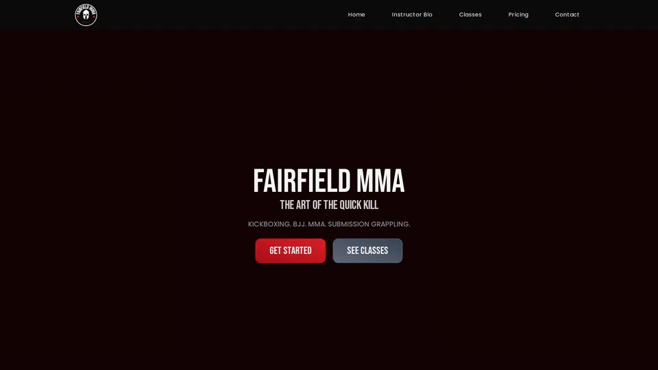 Homepage snapshot at launch