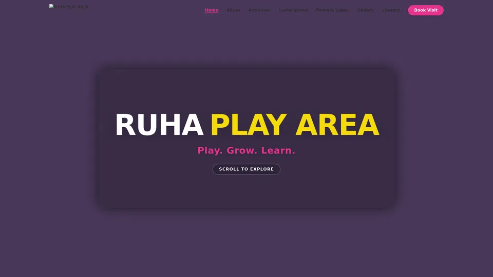 Homepage snapshot at launch