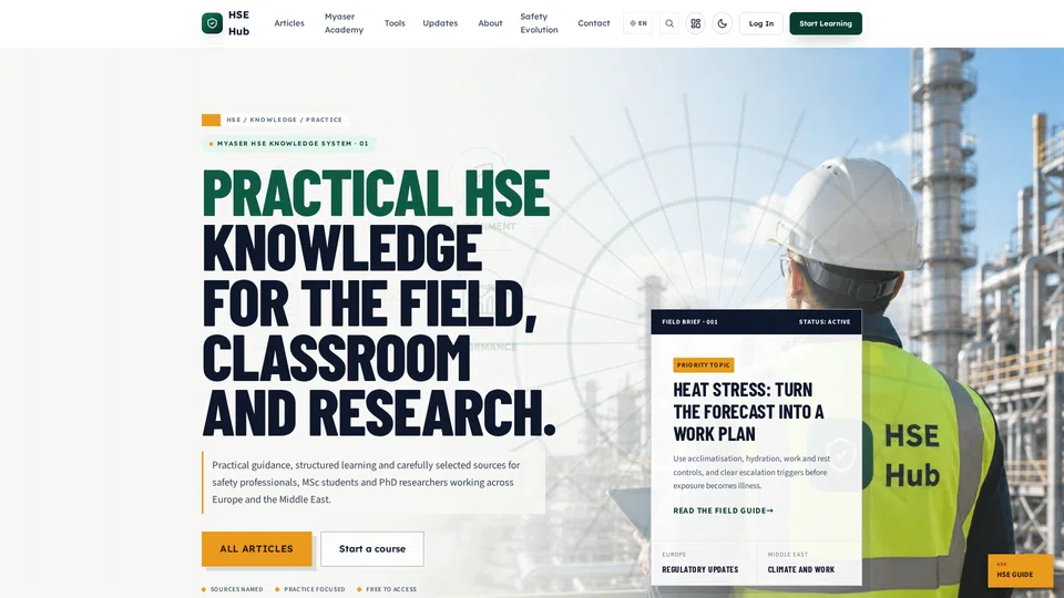 Homepage snapshot at launch