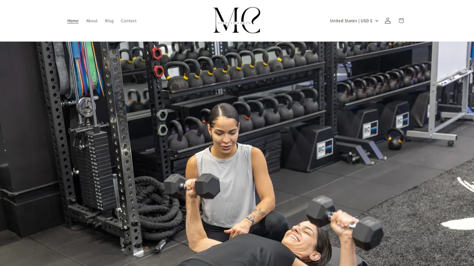 Homepage snapshot at launch