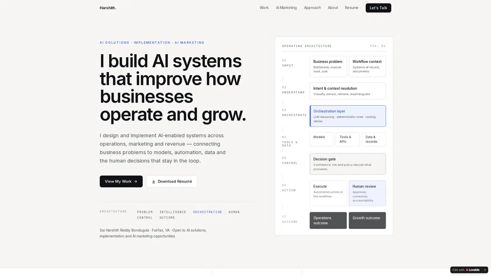 Homepage snapshot at launch