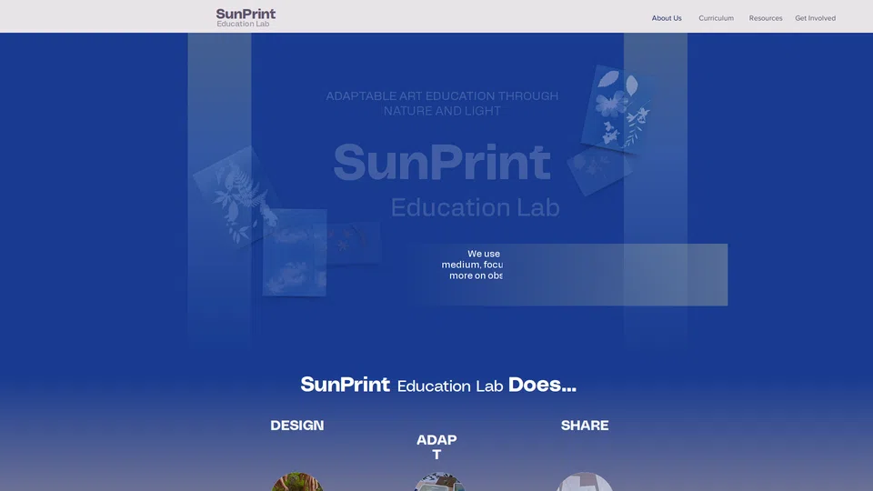 Homepage snapshot at launch